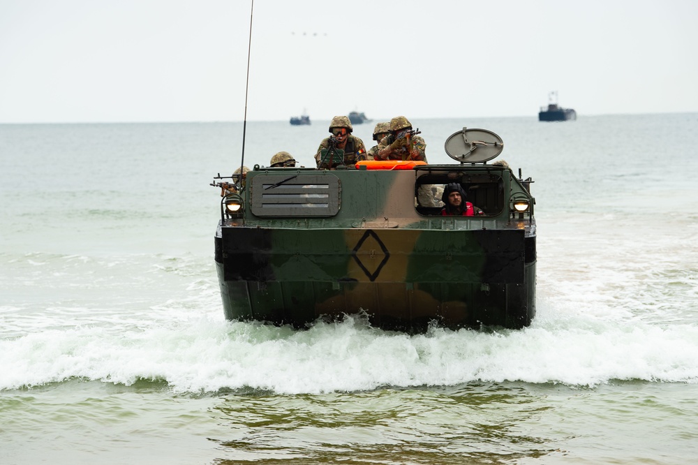 DV-Day amphibious beach landing, Klaipeda, Lithuania, BALTOPS 2019