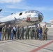 Team Whiteman members fly in B-29