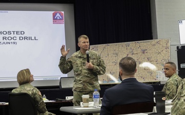 U.S. Army North Hosts 2019 Hurricane Rehearsal of Concept Drill