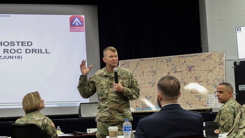 U.S. Army North Hosts 2019 Hurricane Rehearsal of Concept Drill