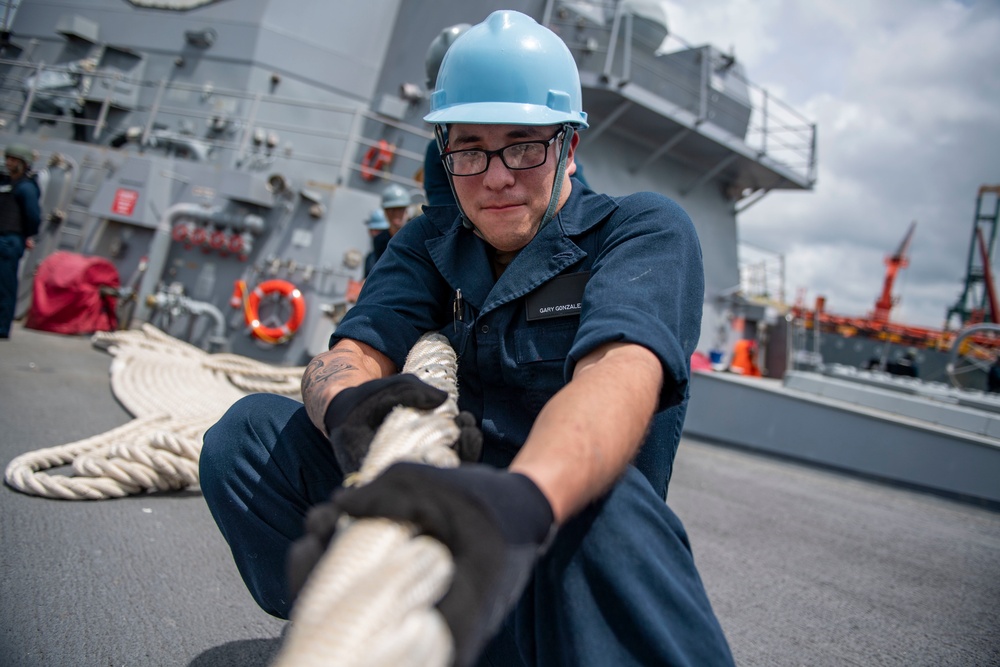 USS Michael Murphy Panama Port Visit