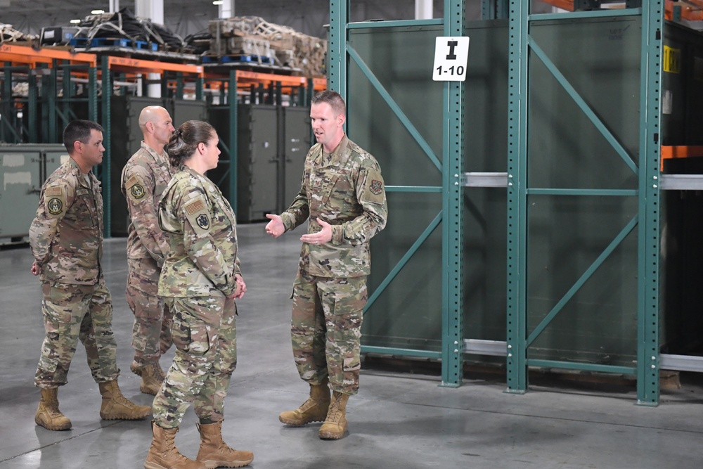 DLA Aviation commander visits Travis CRG