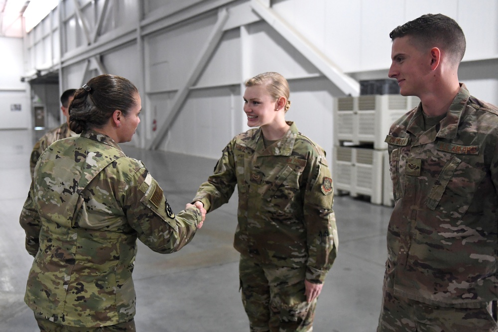 DLA Aviation commander visits Travis CRG