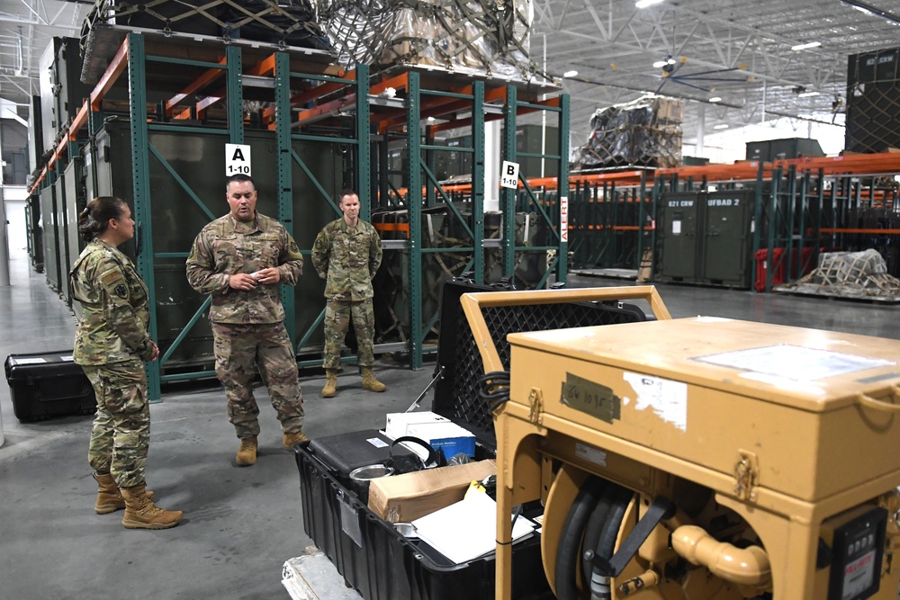 DLA Aviation commander visits Travis CRG