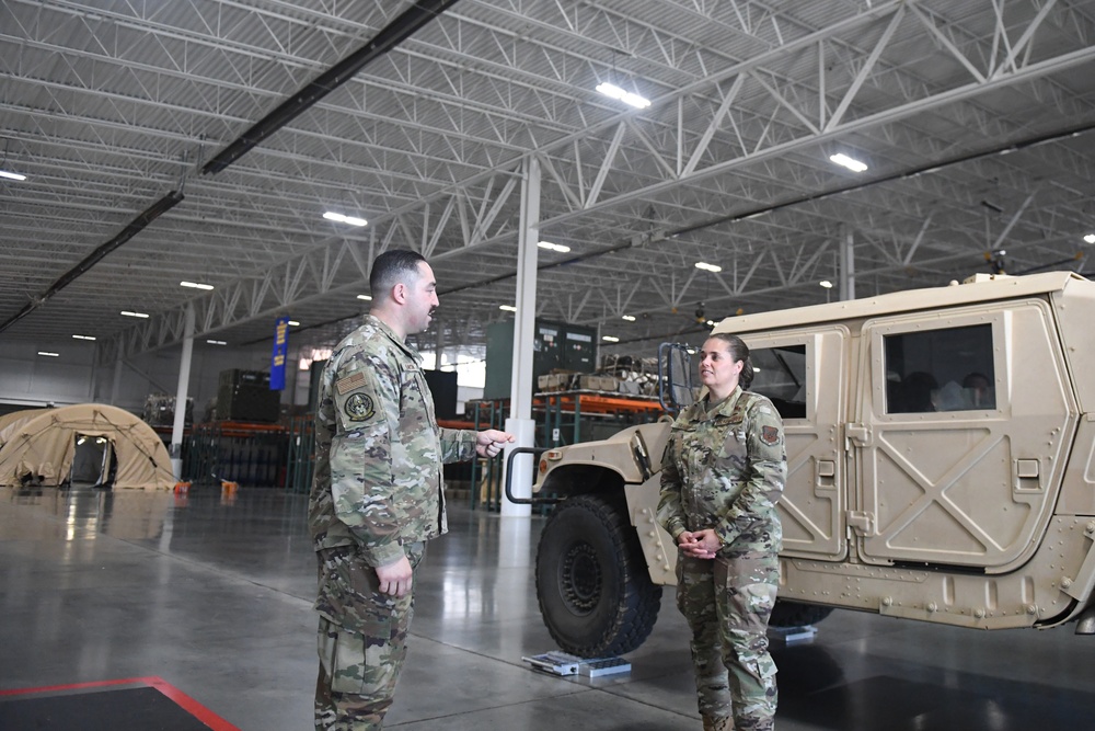 DLA Aviation commander visits Travis CRG