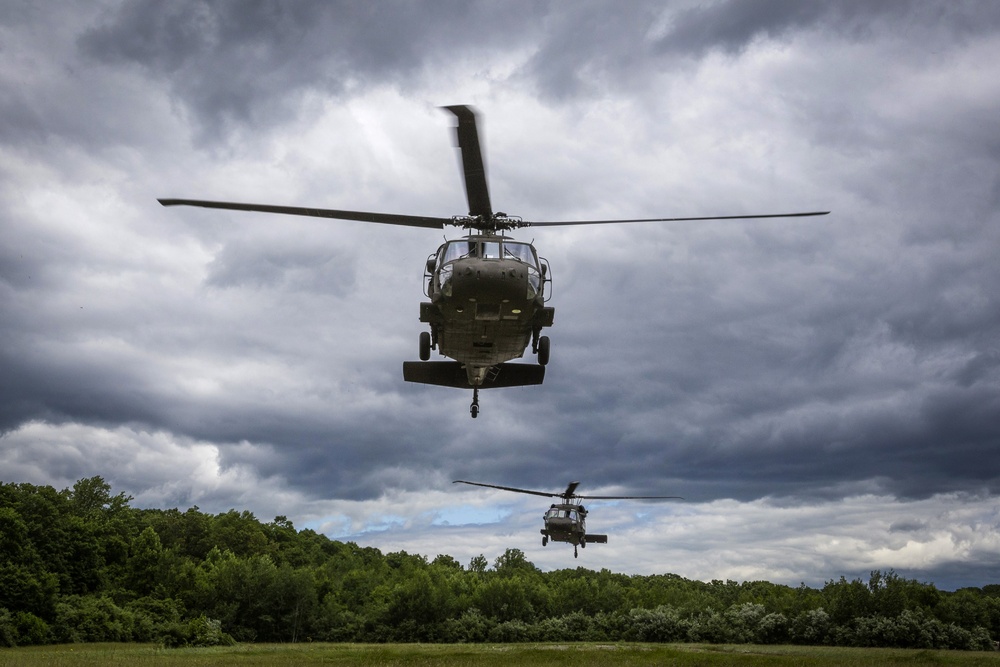 Black Hawks train at Picatinny