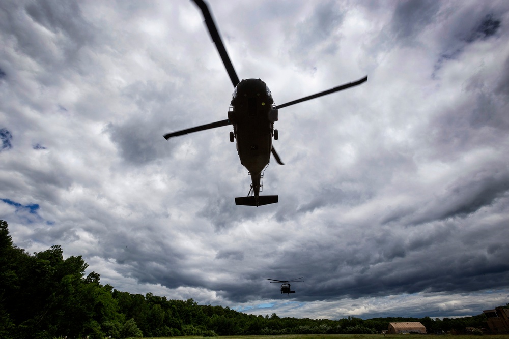 Black Hawks train at Picatinny