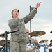 A1C Aliyah Richling sings at Wings Over Whiteman air show