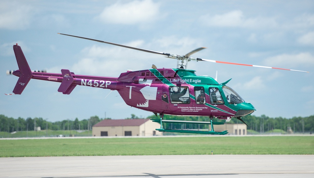 DVIDS Images A LifeFlight Eagle helicopter demonstrates EMS