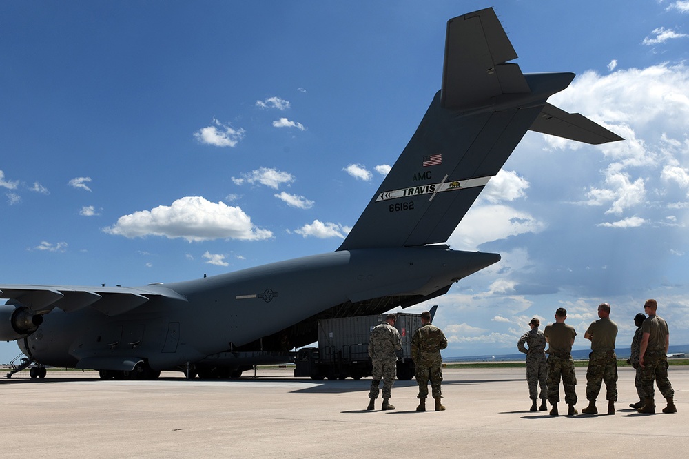 Missouri Air National Guard visits Peterson