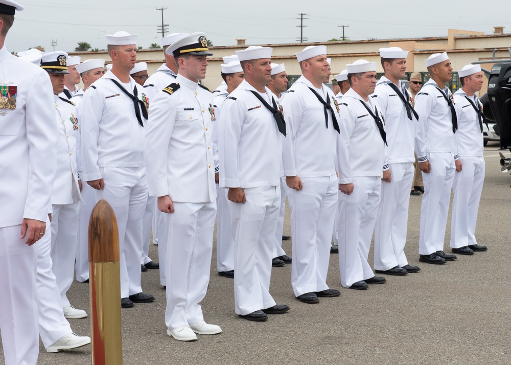 Underwater Construction Team 2 Conduct Change of Command