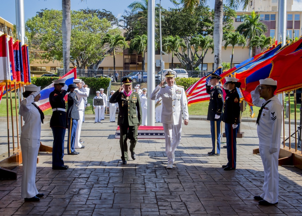 Chief of Defence, Royal Thai Armed Forces Visits USINDOPACOM