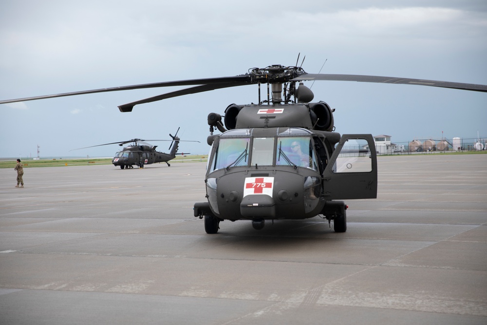 Golden Coyote MEDEVAC Training