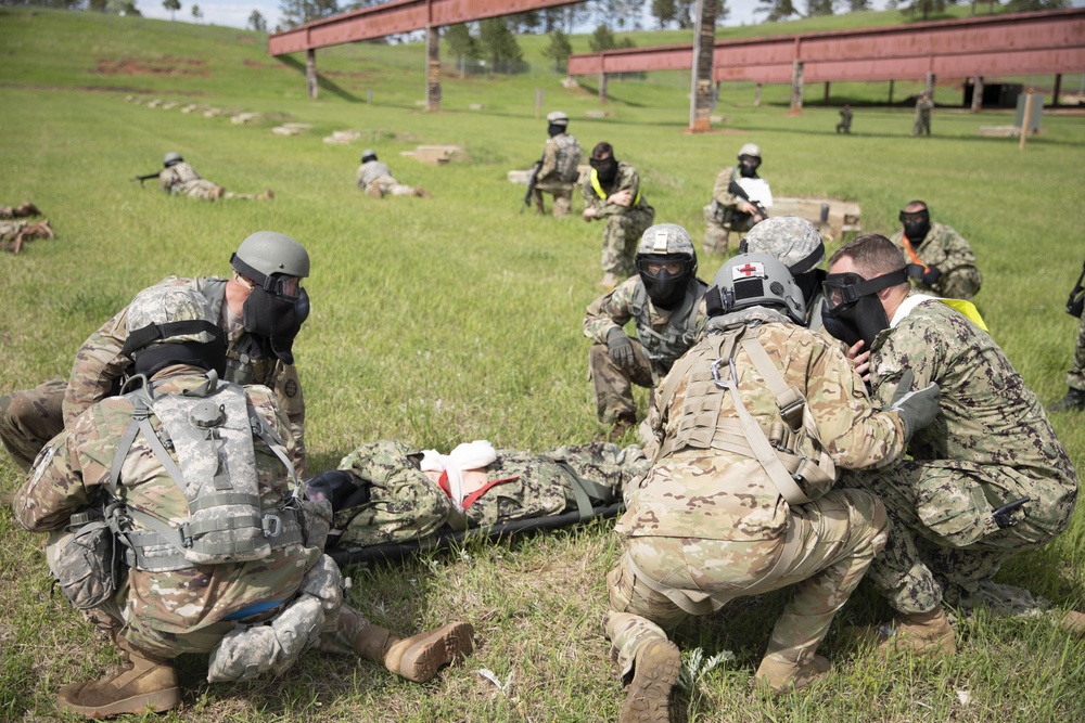 Golden Coyote MEDEVAC Training