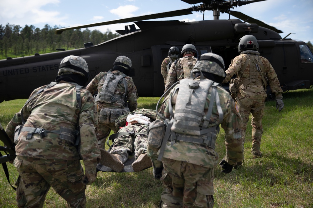 Golden Coyote MEDEVAC Training