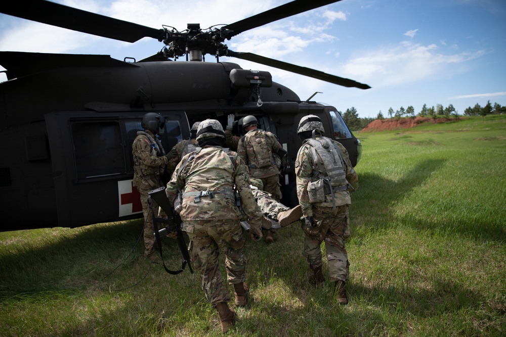 Golden Coyote MEDEVAC Training