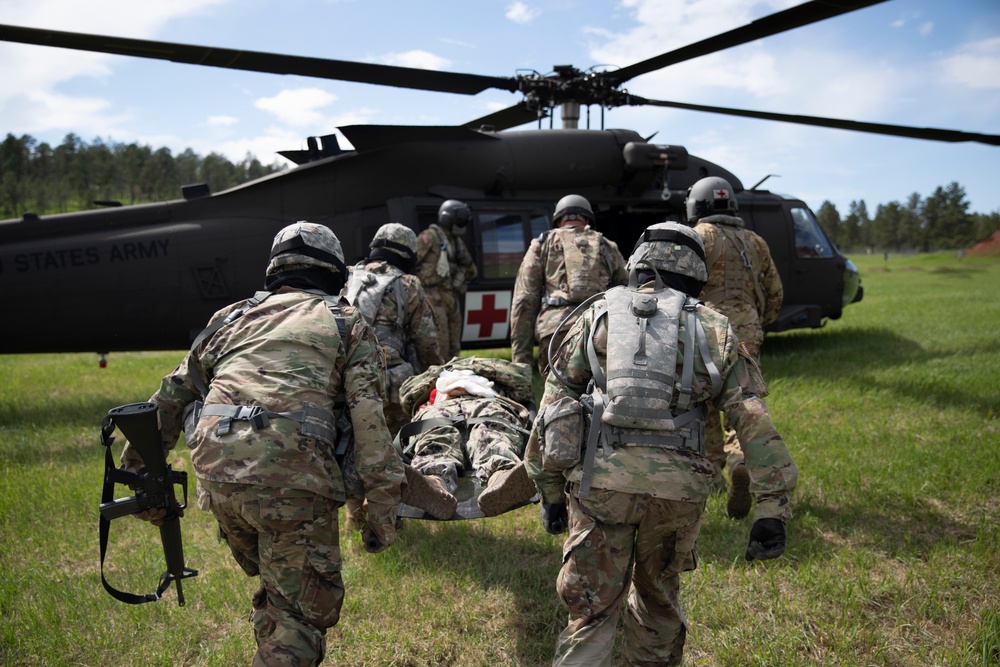 Golden Coyote MEDEVAC Training