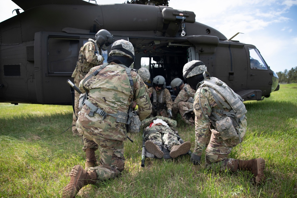 Golden Coyote MEDEVAC Training