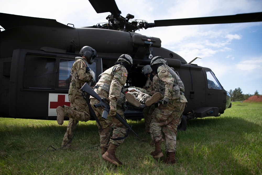 Golden Coyote MEDEVAC Training