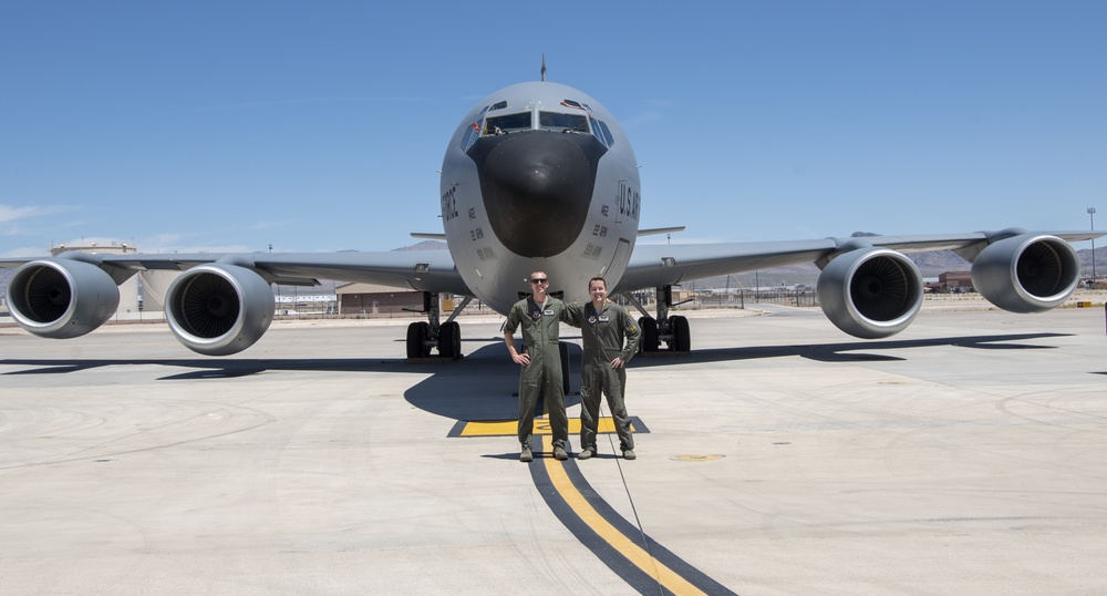 509th WPS KC-135 Stratotanker refuels aircraft during WSINT