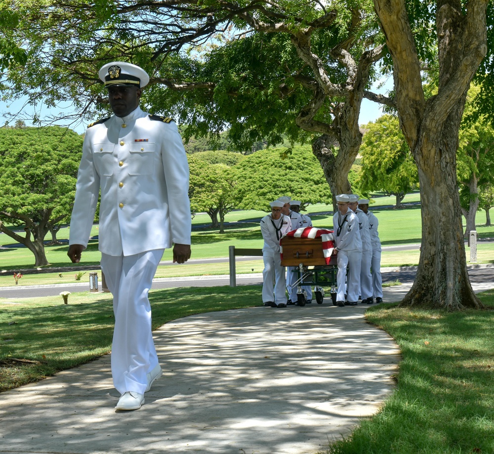 Funeral of Navy Seaman 1st Class Kenneth H. Sampson