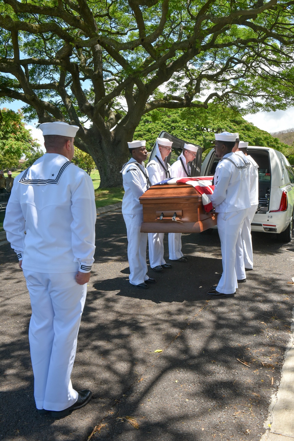 Funeral of Navy Seaman 1st Class Kenneth H. Sampson