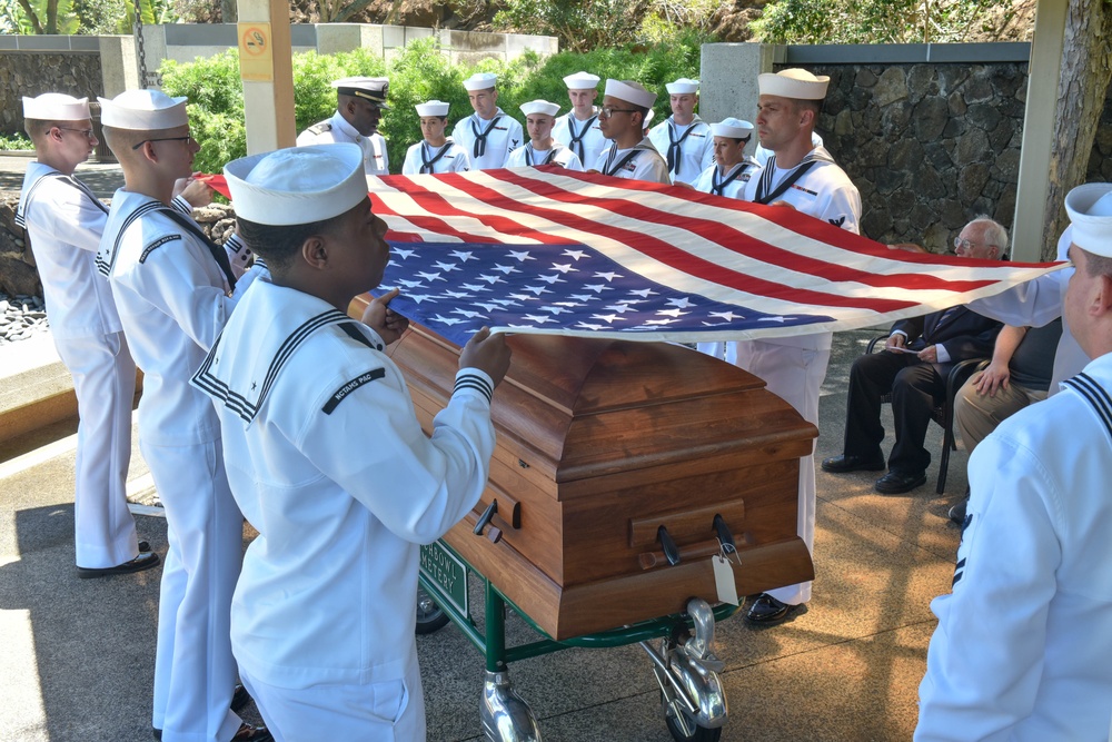 Funeral of Navy Seaman 1st Class Kenneth H. Sampson