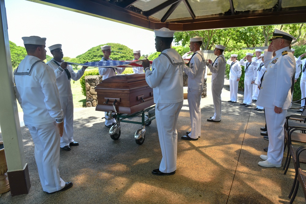 Funeral of Navy Seaman 1st Class Kenneth H. Sampson