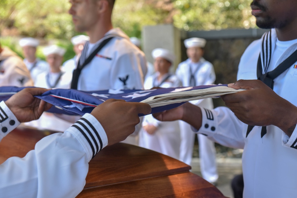 Funeral of Navy Seaman 1st Class Kenneth H. Sampson