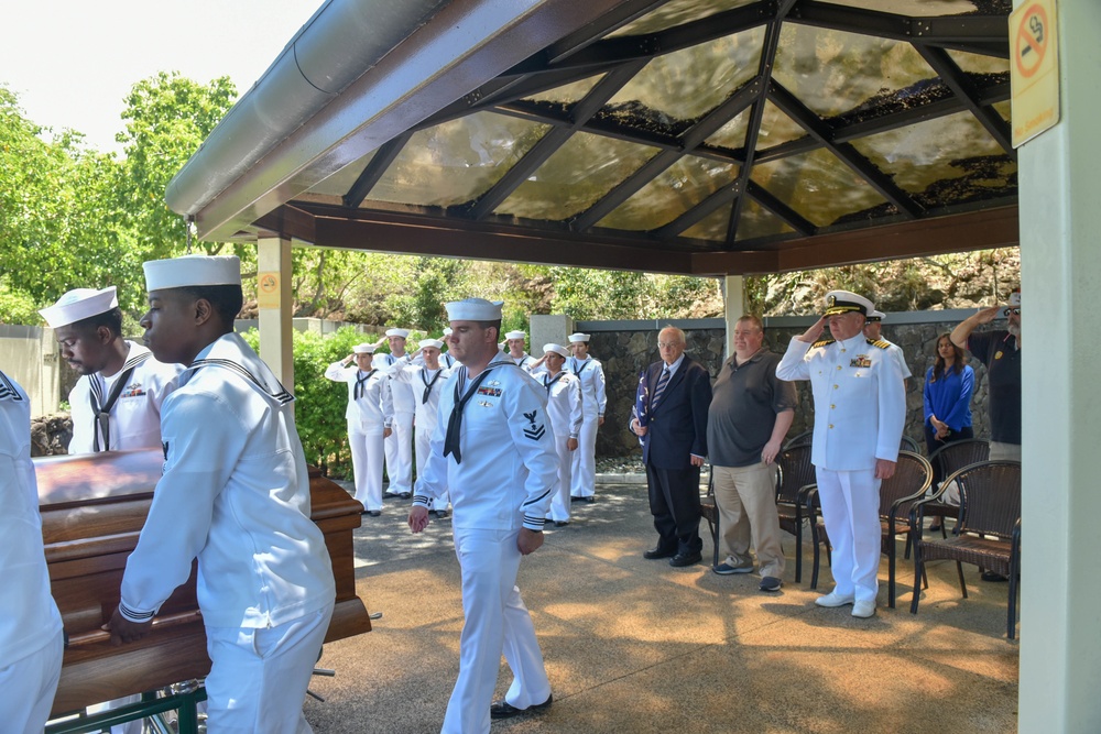 Funeral of Navy Seaman 1st Class Kenneth H. Sampson