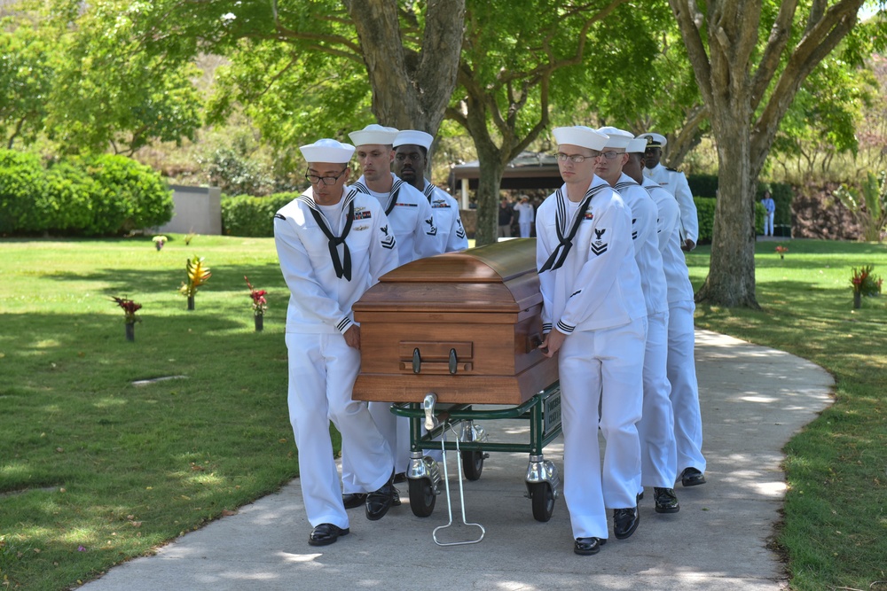 Funeral of Navy Seaman 1st Class Kenneth H. Sampson