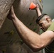 Give it all you got: Marines participate in the SMP Rock Wall Climbing Challenge