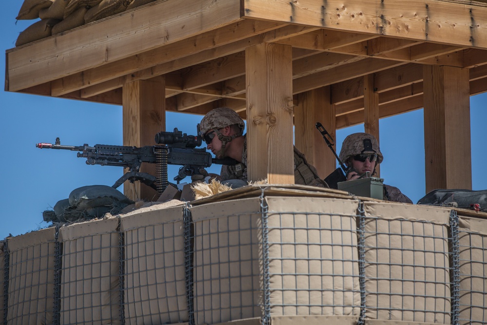 Reserve Marines defend airfield at ITX 4-19