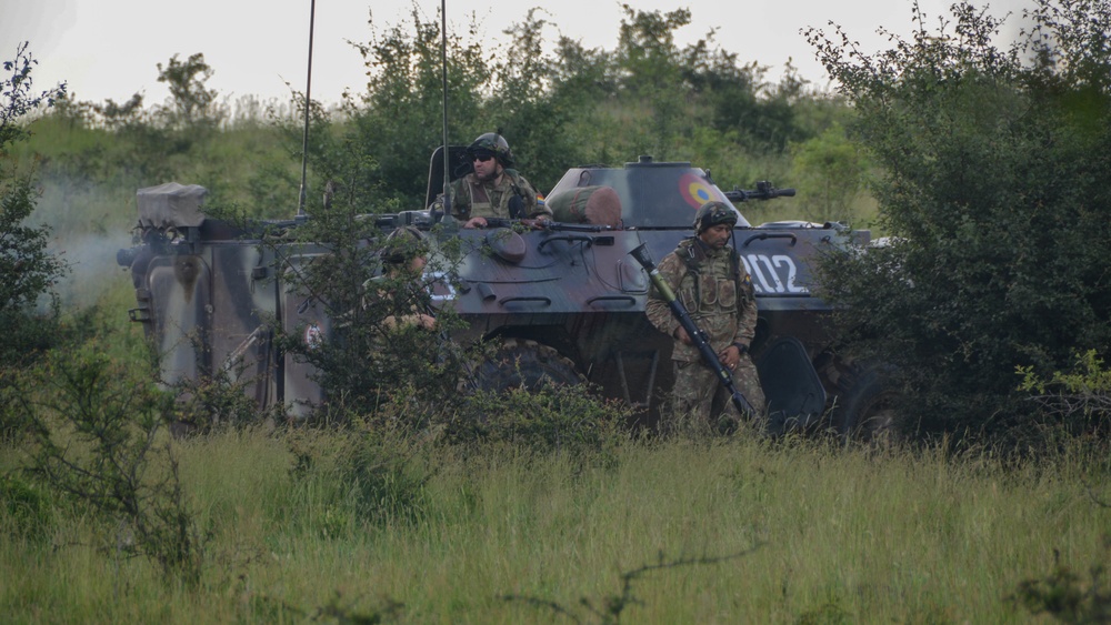 SG19 multinational training with Romanian Land Forces