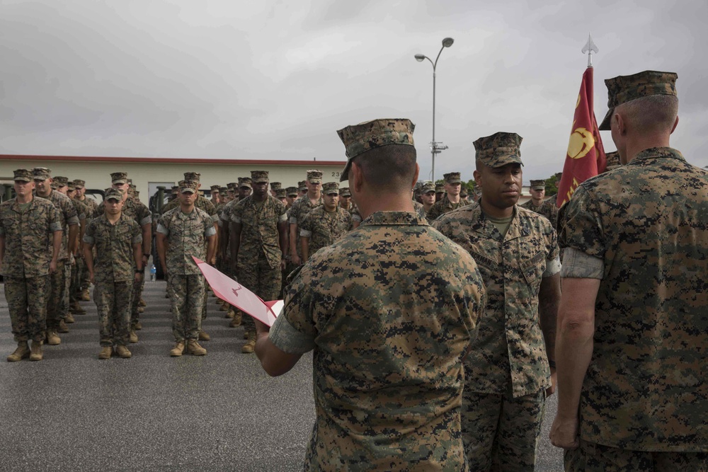 Marines with 3rd Marine Division awarded NAM's