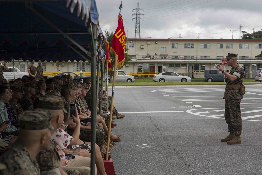 12th Marine Regiment Change of Command