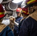 USS Harpers Ferry Conducts Damage Control Training Exercise