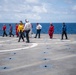 USS Harpers Ferry Conducts Flight Quarters