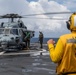 USS Harpers Ferry Conducts Flight Quarters