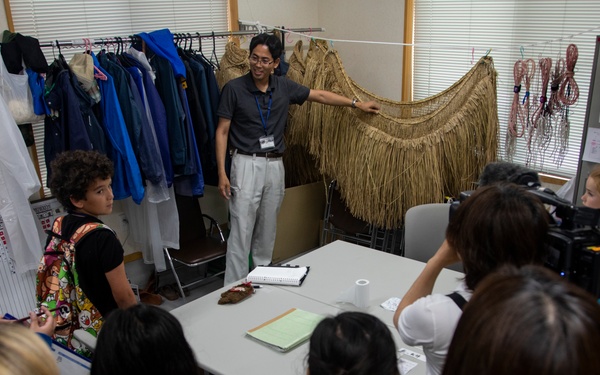 Air station families try Ukai