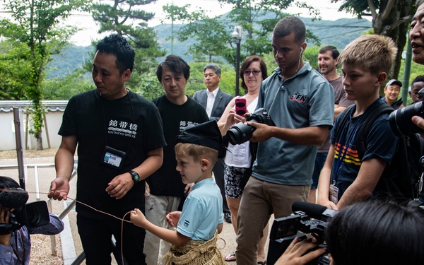 Air station families try Ukai