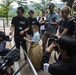 Air station families try Ukai