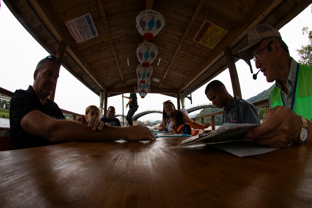 Air station families try Ukai
