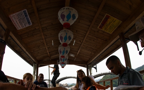 Air station families try Ukai