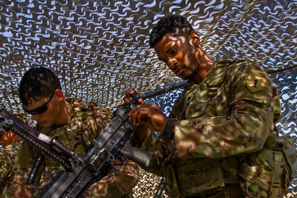 M.I. Soldiers define what they do in rare competition