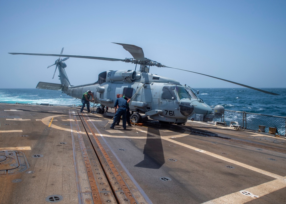 USS Bainbridge Deployment