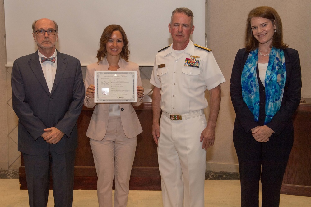 U.S. Navy Naturalization Ceremony