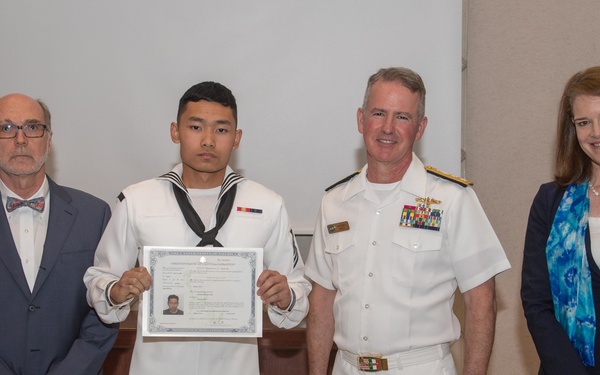U.S. Navy Naturalization Ceremony