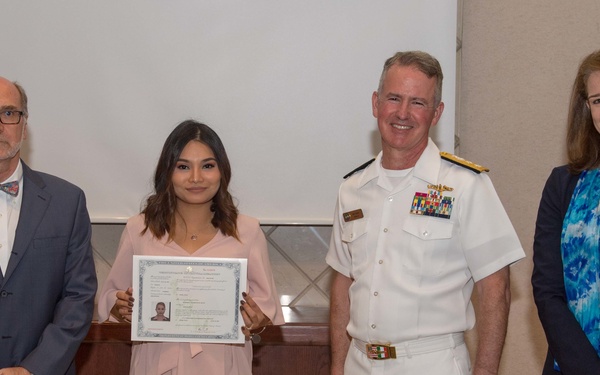 U.S. Navy Naturalization Ceremony