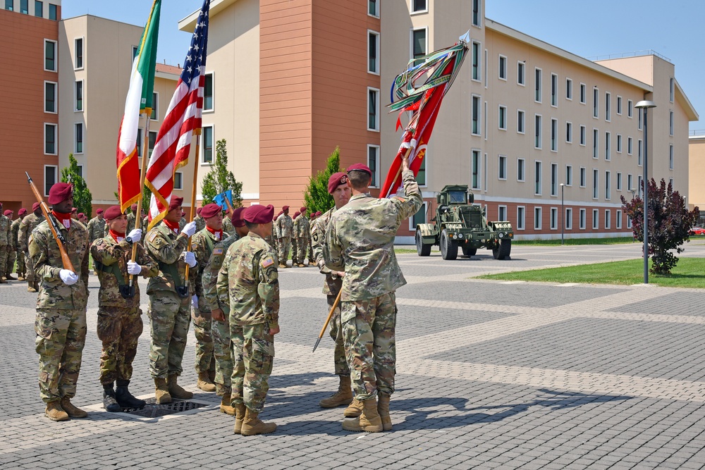 54th Brigade Engineer Battalion, 173rd Airborne Brigade Change of Command Ceremony, June 19, 2019